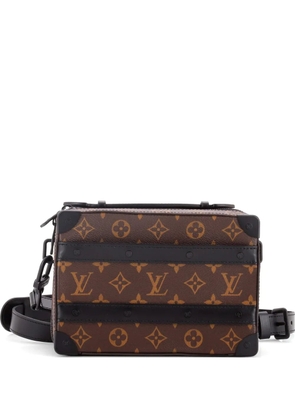 Louis Vuitton Pre-Owned Handle Soft Trunk Bag Macassar Monogram Canvas crossbody bag - Black