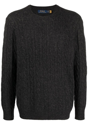 Polo Ralph Lauren wool-cashmere cable knit jumper - Grey