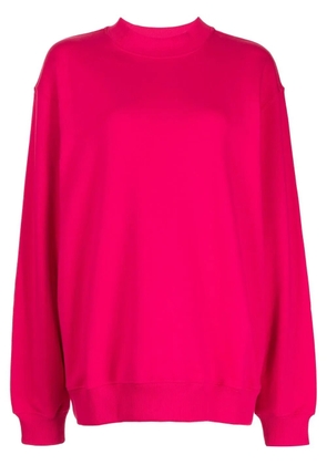 MSGM logo-print sweatshirt - Pink