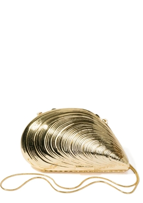 Simkhai shell-shaped clutch bag - Gold
