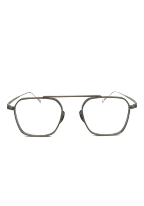 Kame Mannen square-frame glasses - Silver
