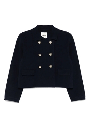 SANDRO double-breasted cardigan - Blue