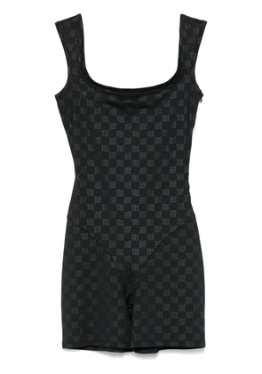 MISBHV monogram playsuit - Black