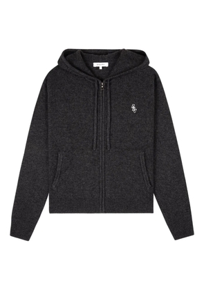 Sporty & Rich zip hoodie - Grey