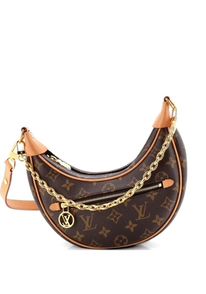 Louis Vuitton Pre-Owned Loop Handbag Monogram Canvas hobo bag - Brown