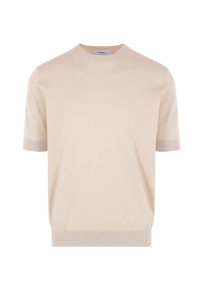 Lardini crew-neck T-shirt - Neutrals