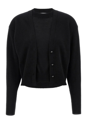 Rabanne crew-neck sweater - Black