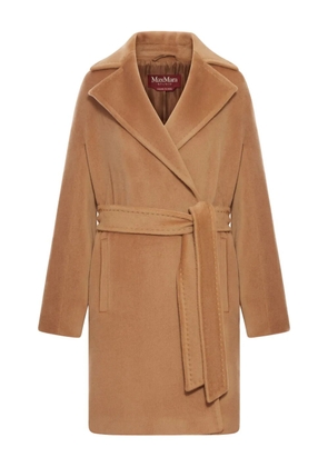 Max Mara belted wool coat - Brown