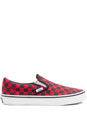 Valentino Garavani x Vans Vlogo checkerboard sneakers - Red