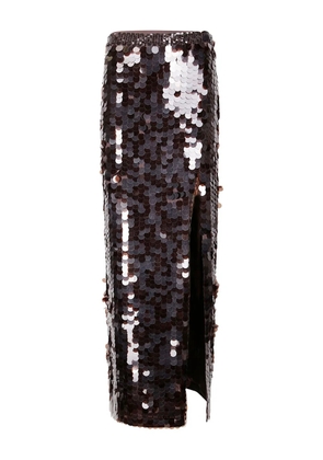 P.A.R.O.S.H. sequinned skirt - Black
