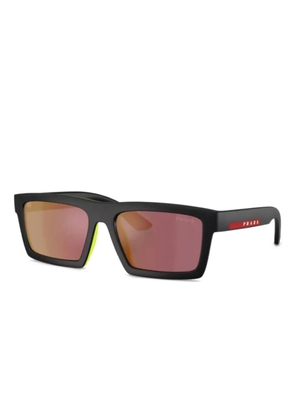 Prada Linea Rossa square-frame sunglasses - Black