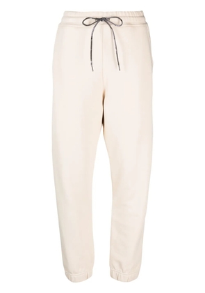 Vivienne Westwood Orb logo-embroidered cotton track pants - Neutrals