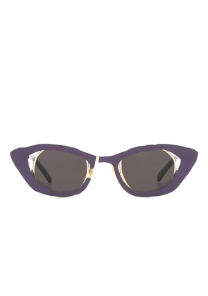 Masahiro Maruyama cat-eye sunglasses - Purple