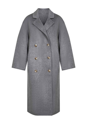 LouLou de Saison Borneo double-breasted coat - Grey