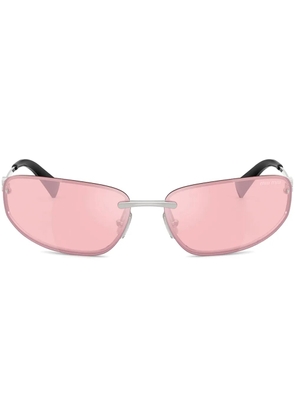 Miu Miu Eyewear cat-eye glasses - Silver