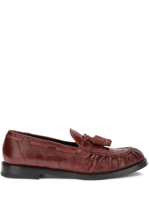 Fratelli Rossetti Anguilla tassel-detail loafers - Red