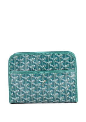 Goyard Pre-Owned Jouvence Toiletry Pouch Coated Canvas PM clutch bag - Green
