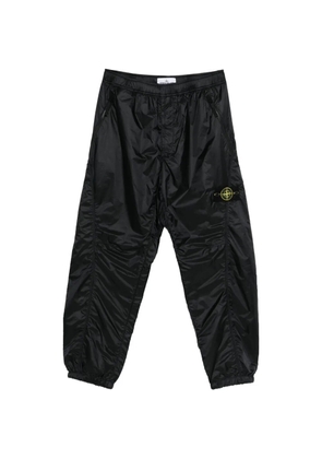 Stone Island logo-patch track pants - Blue
