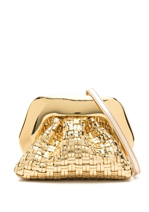 Themoirè Mirror Effect clutch bag - Gold