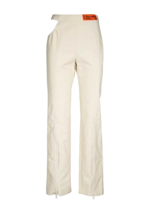 Heron Preston cut-out cotton trousers - Neutrals