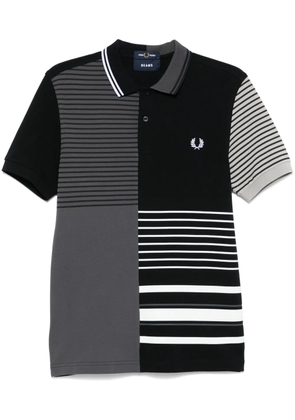 Fred Perry x Beams striped polo shirt - Black