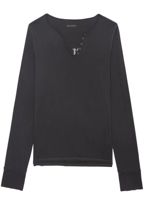 Zadig&Voltaire Fishnet T-shirt - Grey