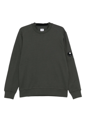 C.P. Company lens-detail crew-neck sweatshirt - Green