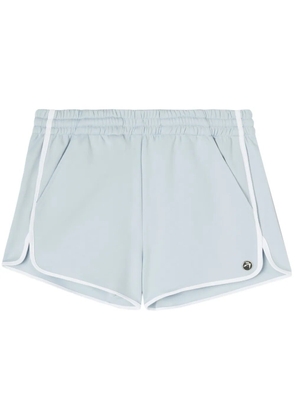 AMBUSH logo-plaque running shorts - Blue