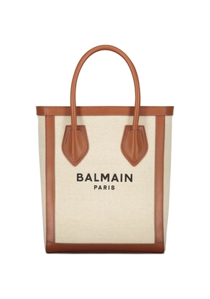Balmain logo tote bag - Neutrals
