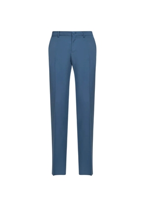 Dolce & Gabbana pressed-legs button trousers - Blue