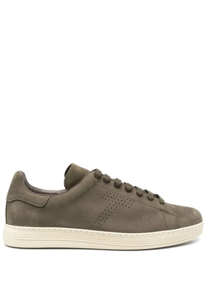 TOM FORD suede sneakers - Green