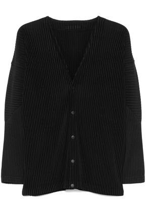 Homme Plissé Issey Miyake pleated jacket - Black