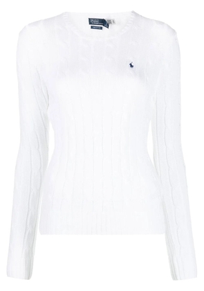 Polo Ralph Lauren Julianna cable-knit jumper - White