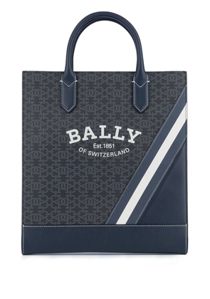 Bally logo-print tote bag - Blue