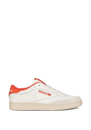 Reebok Club C White Neon Orange sneakers