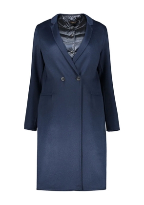 Moorer double-breasted coat - Blue