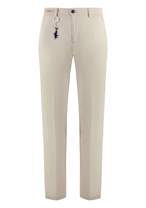 Paul & Shark pressed-crease chinos - Neutrals