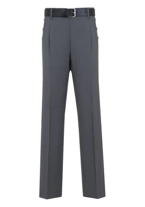 Moschino pressed-crease trousers - Grey