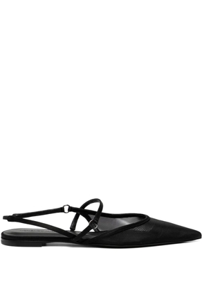 Nensi Dojaka pointed flat pumps - Black