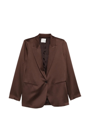 Forte Forte single-breasted jacket - Brown