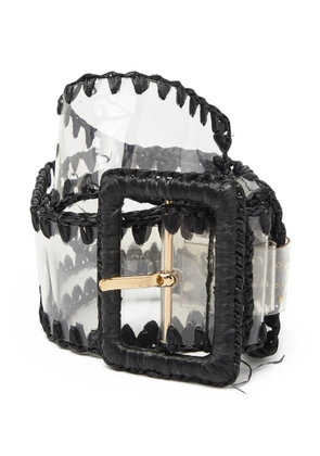 Dolce & Gabbana Pre-Owned logo-plaque belt - White