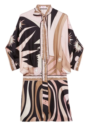 PUCCI marmo-print dress - Black