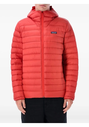 Patagonia Down Sweater hooded jacket - Red