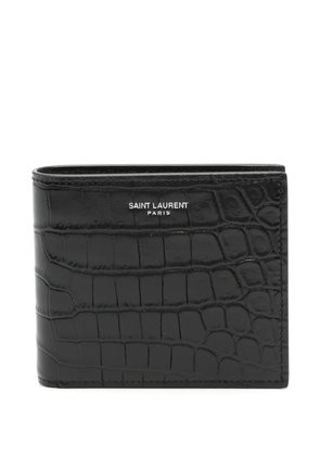 Saint Laurent East/West wallet - Black