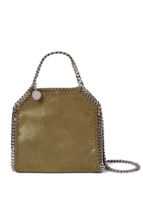 Stella McCartney mini Falabella chain-trimmed tote bag - Green