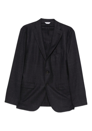 Boglioli K plaid wool blazer - Blue