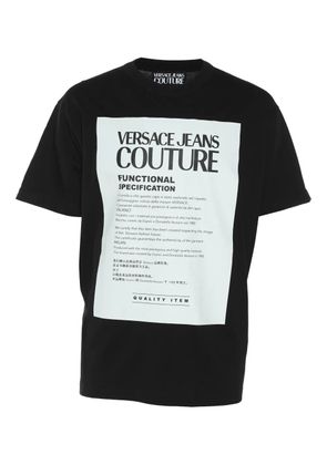 Versace Pre-Owned black print T-shirt