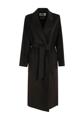 IVY OAK wool belted trench coat - Brown