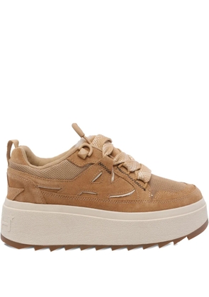 Ash 60mm platform logo-detail sneakers - Brown