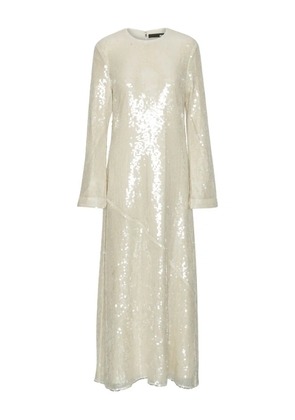 ROTATE BIRGER CHRISTENSEN sequin-embellished maxi dress - White